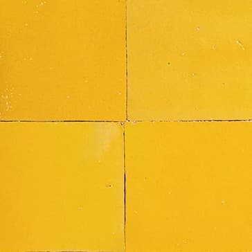 Honey Yellow — Zellige-Fliese von Carrelage de la Tour