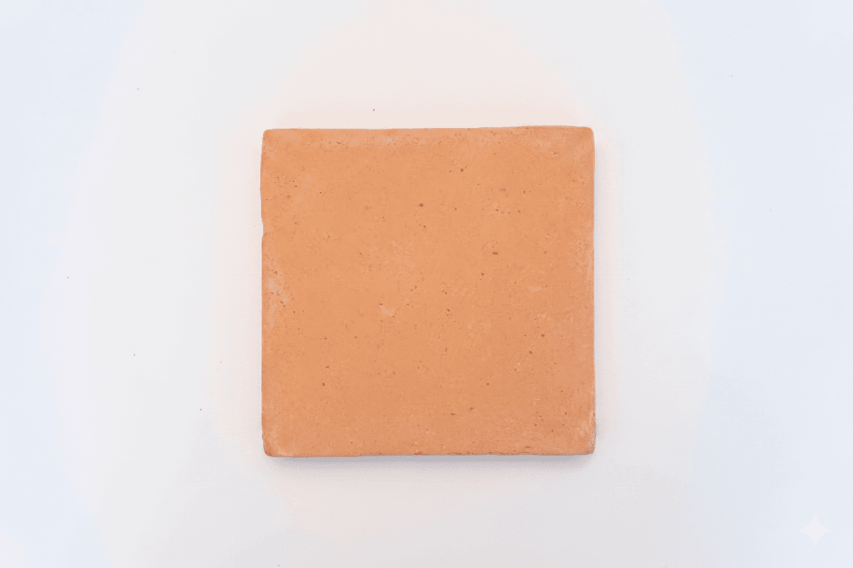 Tradition Biseauté — Rosé Beige — Terrakottafliese von Céramiques du Beaujolais
