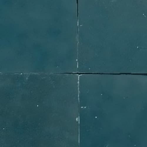 Bleu Scandinave — azulejo de zellige, Fer & Pierre