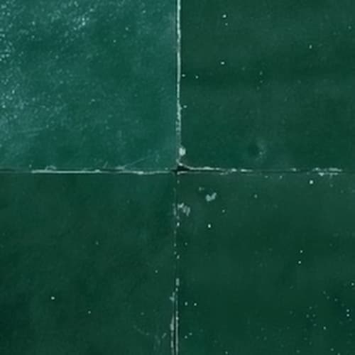 Vert Émeraude — azulejo de zellige, Fer & Pierre