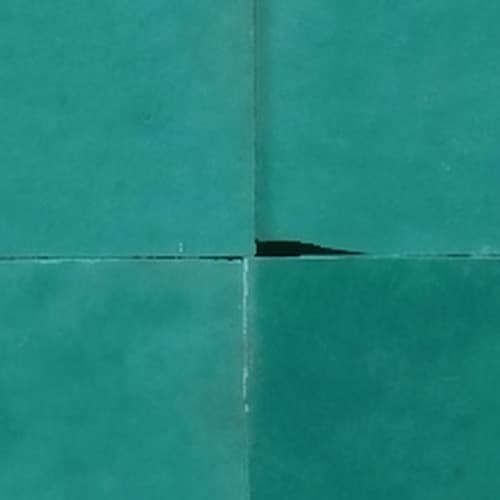 Vert Traditionnel — azulejo de zellige, Fer & Pierre