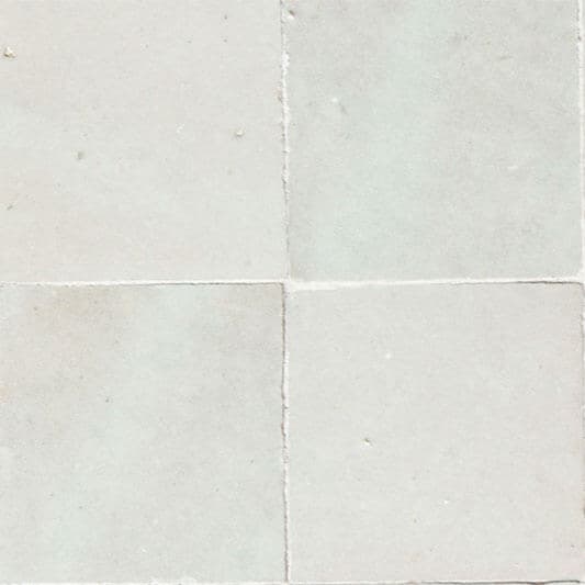 Blanc de Fès — azulejo de zellige, Les Ateliers Zelij