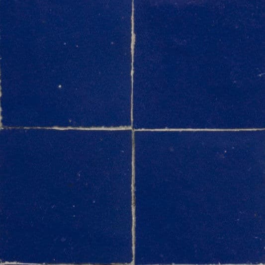 Bleu — azulejo de zellige, Les Ateliers Zelij