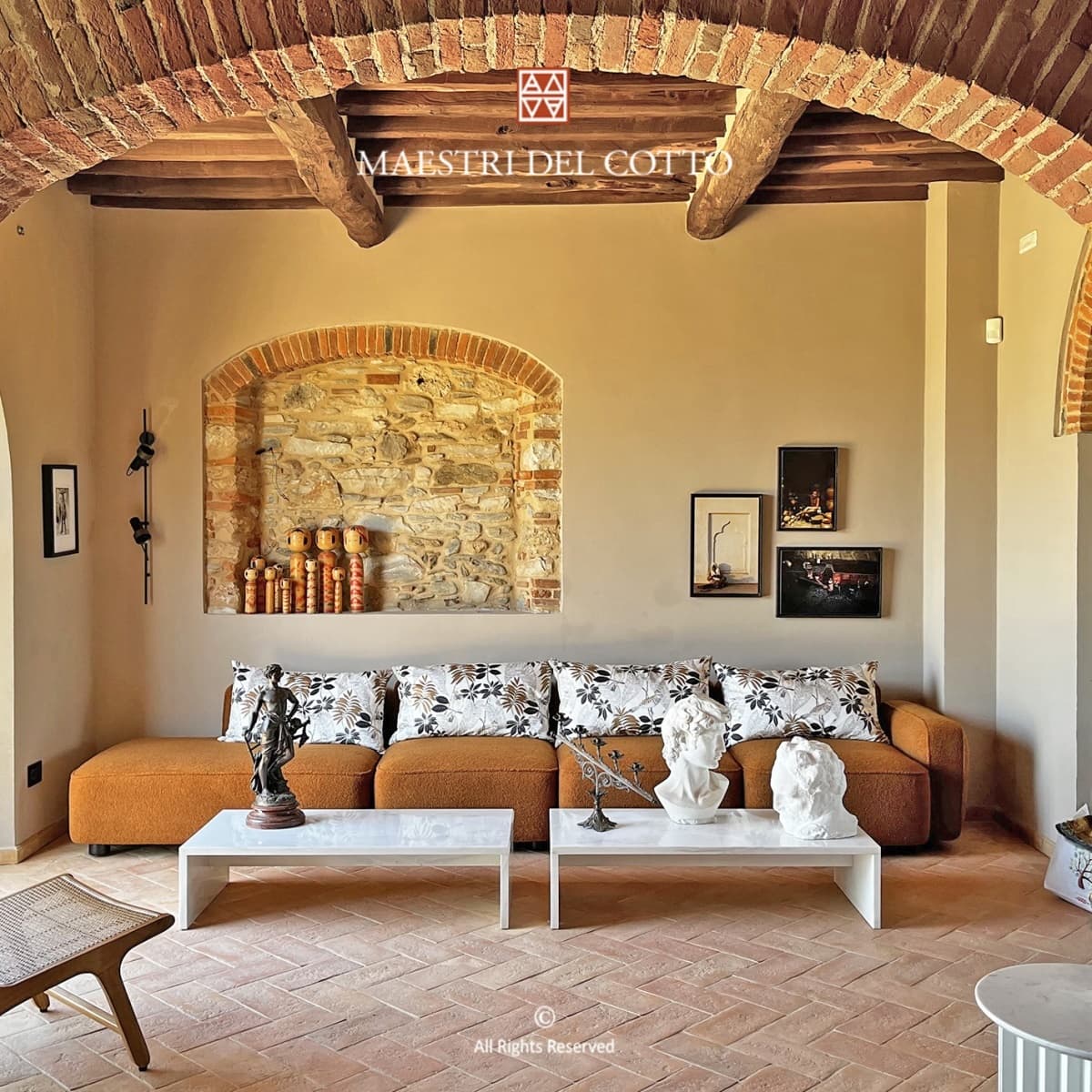 Cotto Toscano Rosato — Terrakottafliese von Maestri Del Cotto