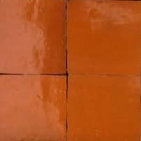 C09 - Orange foncé — zellige, Marrakech Déco