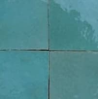 C54 - Vert d'eau — zellige, Marrakech Déco