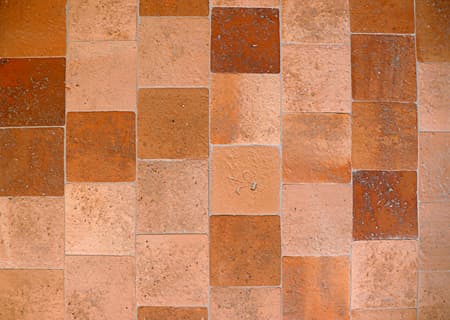Carreaux Vieilli Main — Terrakottafliese von Terre Cuite des Mauges