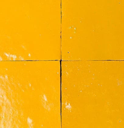 Amalfi Yellow Zellige — Zellige-Fliese von Otto Tiles