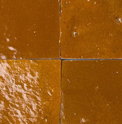 Amber Zellige — Zellige-Fliese von Otto Tiles