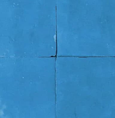 Casablanca Blue Zellige — Zellige-Fliese von Otto Tiles