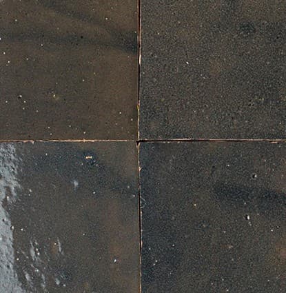 Charcoal Zellige — Zellige-Fliese von Otto Tiles