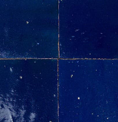 Dark Blue Zellige — Zellige-Fliese von Otto Tiles