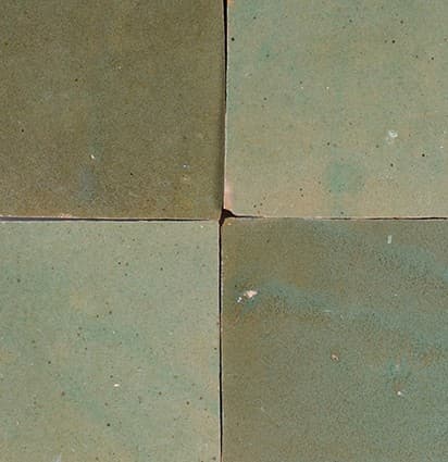 Desert Green Zellige — Zellige-Fliese von Otto Tiles
