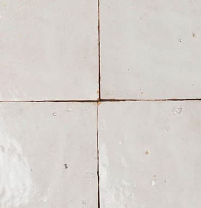 Fes White Zellige — Zellige-Fliese von Otto Tiles