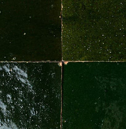 Forest Green Zellige — Zellige-Fliese von Otto Tiles