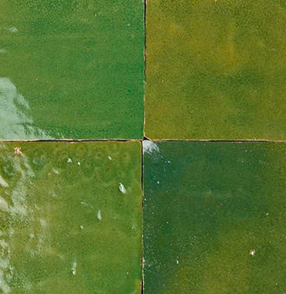 Olive Green Zellige — Zellige-Fliese von Otto Tiles