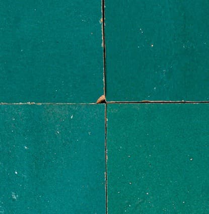 Petrol Green Zellige — Zellige-Fliese von Otto Tiles