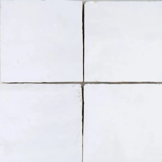 Blanc Pur — Zellige-Fliese von Piquet Carrelage