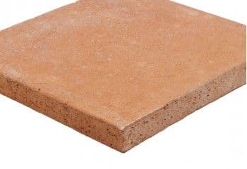 Patine main — Rosé — Terrakottafliese von Terres Cuites Raujolles