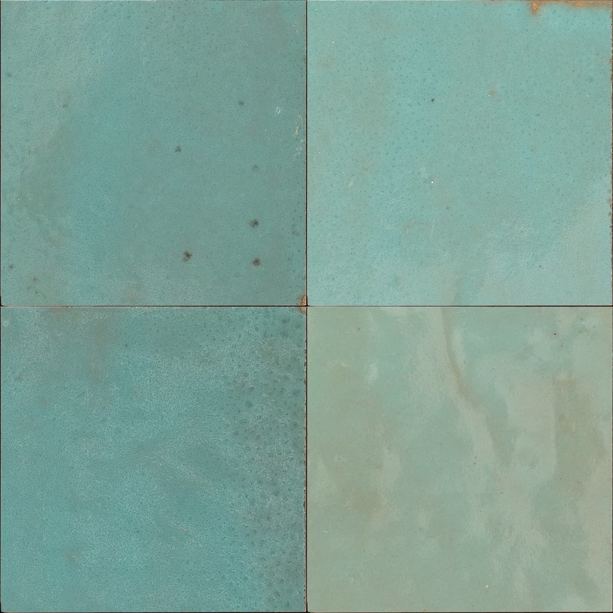 Bleu Maldives — Zellige-Fliese von RO'MA Nature