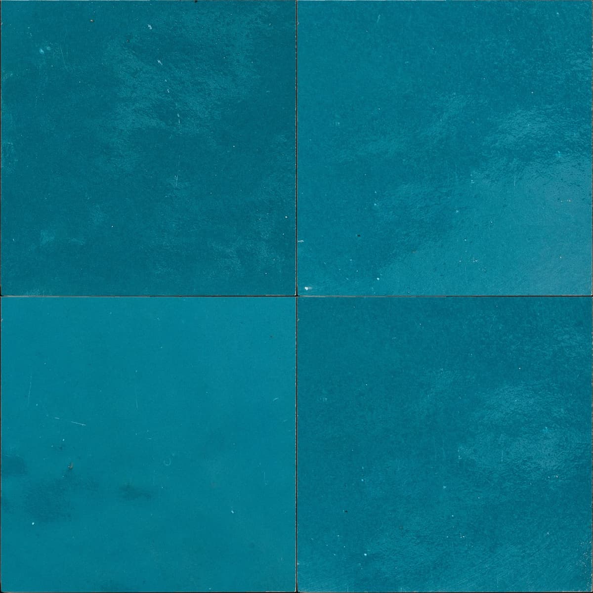 Bleu Turquoise — Zellige-Fliese von RO'MA Nature