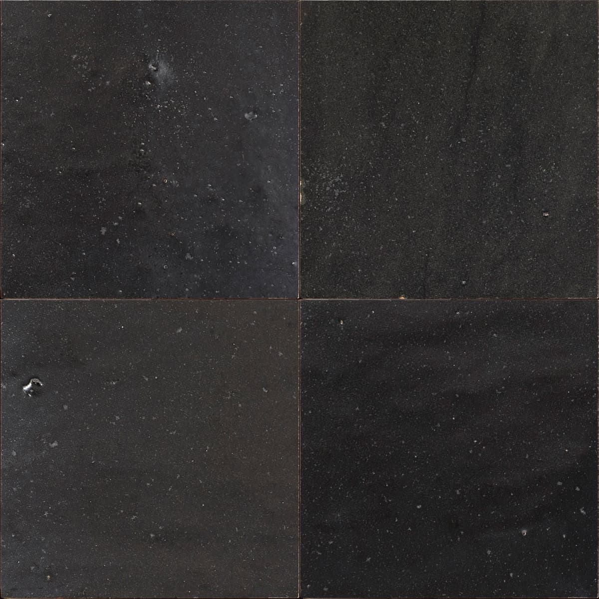 Noir Carbone — Zellige-Fliese von RO'MA Nature