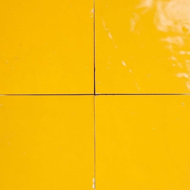 Pickles Jaune Mout — zellige tile by Terre de Zellige