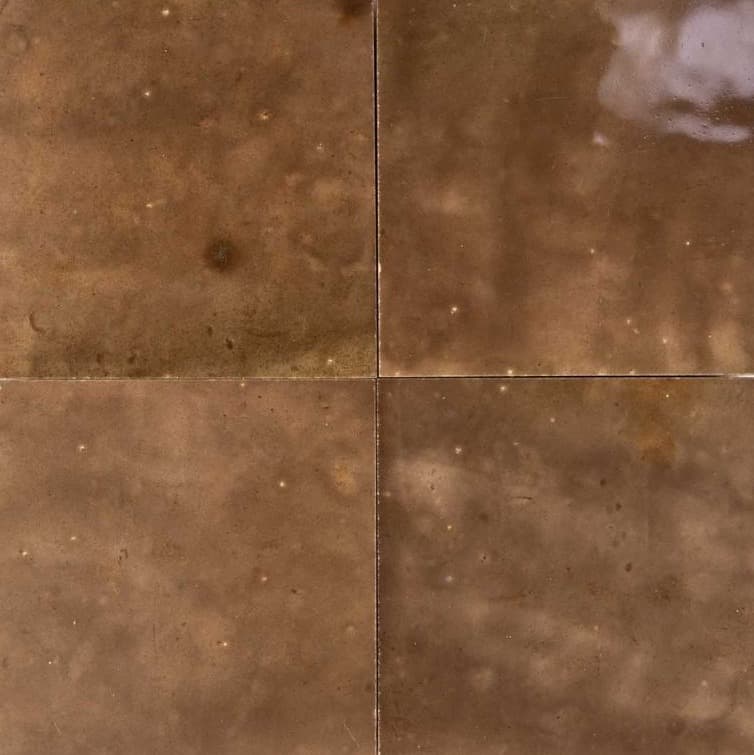 Taupe — zellige tile by Terre de Zellige