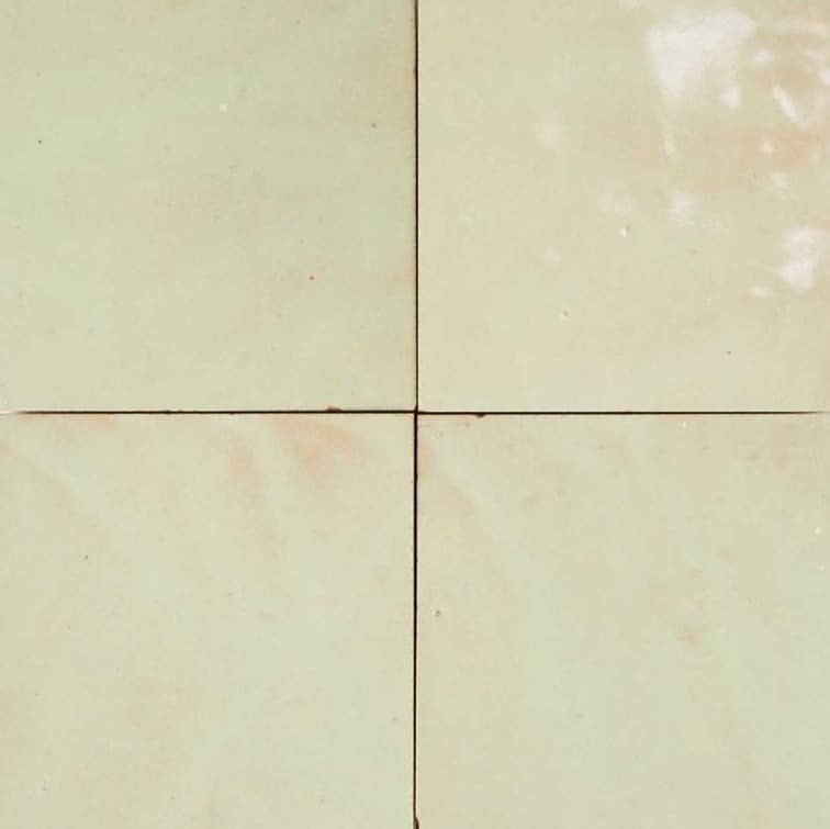 Vert Tilleul — zellige tile by Terre de Zellige