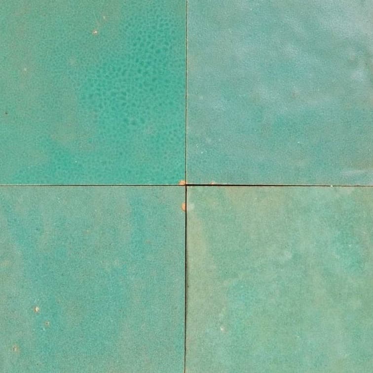 Vert Pacific — zellige tile by Terre de Zellige