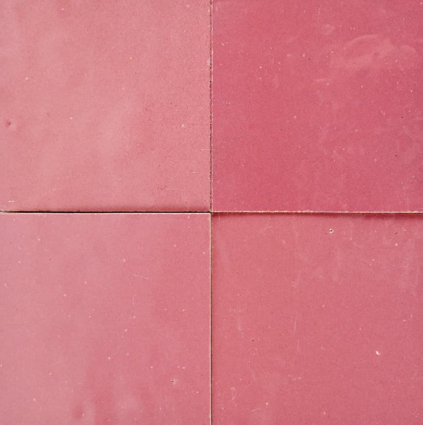 Vieux Rose — zellige tile by Terre de Zellige