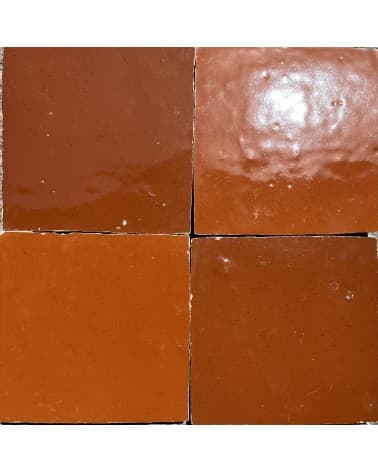 C31 - Terracotta — zellige, Marrakech Déco