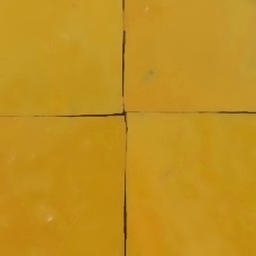 Jaune Canari — azulejo de zellige, Fer & Pierre