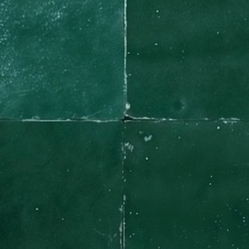 Vert Émeraude — azulejo de zellige, Fer & Pierre