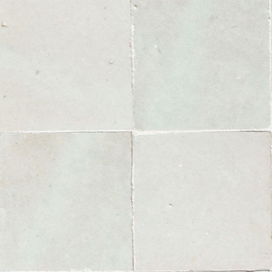 Blanc de Fès — azulejo de zellige, Les Ateliers Zelij
