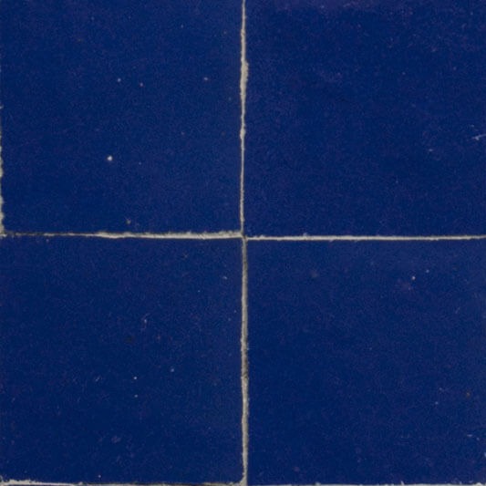 Bleu — azulejo de zellige, Les Ateliers Zelij