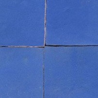 C01 - Bleu mer roi — azulejo de zellige, Marrakech Déco