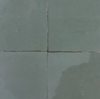 C52 - Vert lichen — azulejo de zellige, Marrakech Déco