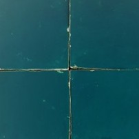 C55 - Bleu Sarcelle — azulejo de zellige, Marrakech Déco