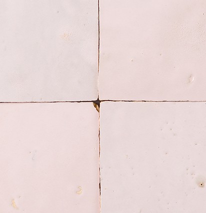 Blush Pink Zellige — azulejo de zellige, Otto Tiles