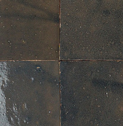 Charcoal Zellige — azulejo de zellige, Otto Tiles