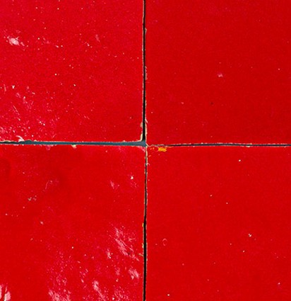 Scarlet Zellige — azulejo de zellige, Otto Tiles