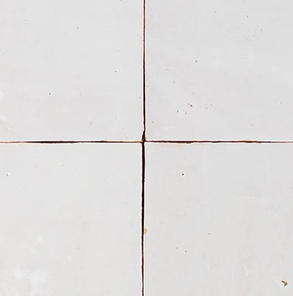 Snow White Zellige — azulejo de zellige, Otto Tiles