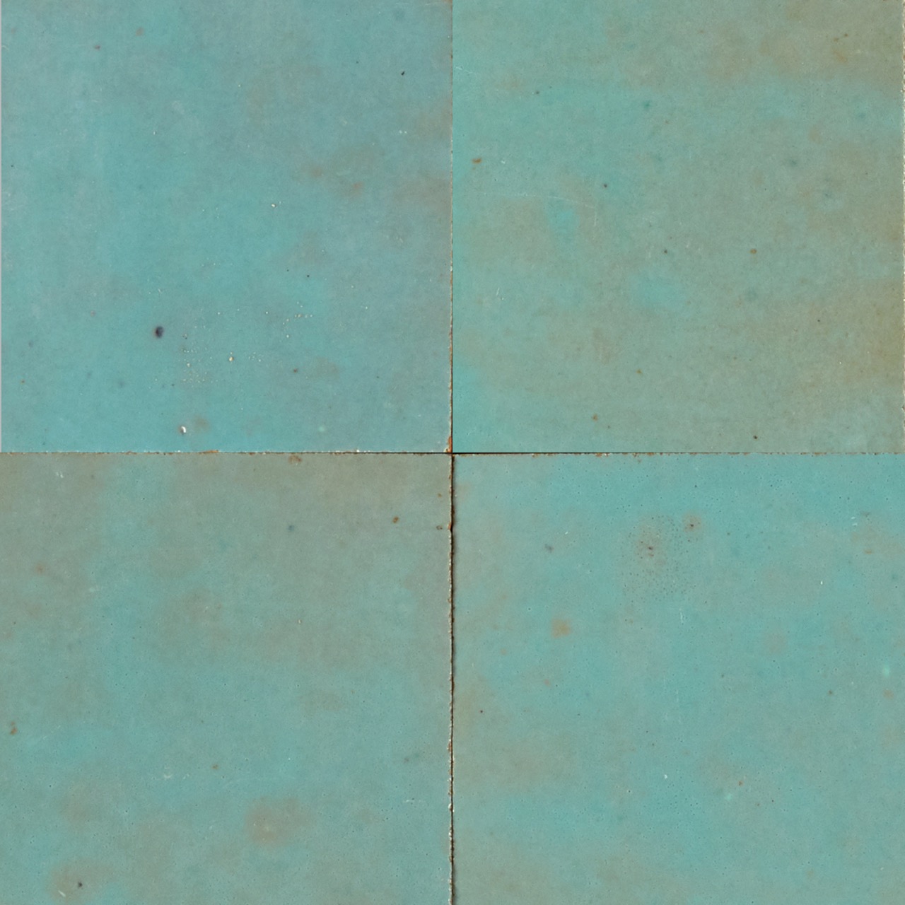 Bleu Tahiti — azulejo de zellige, RO'MA Nature