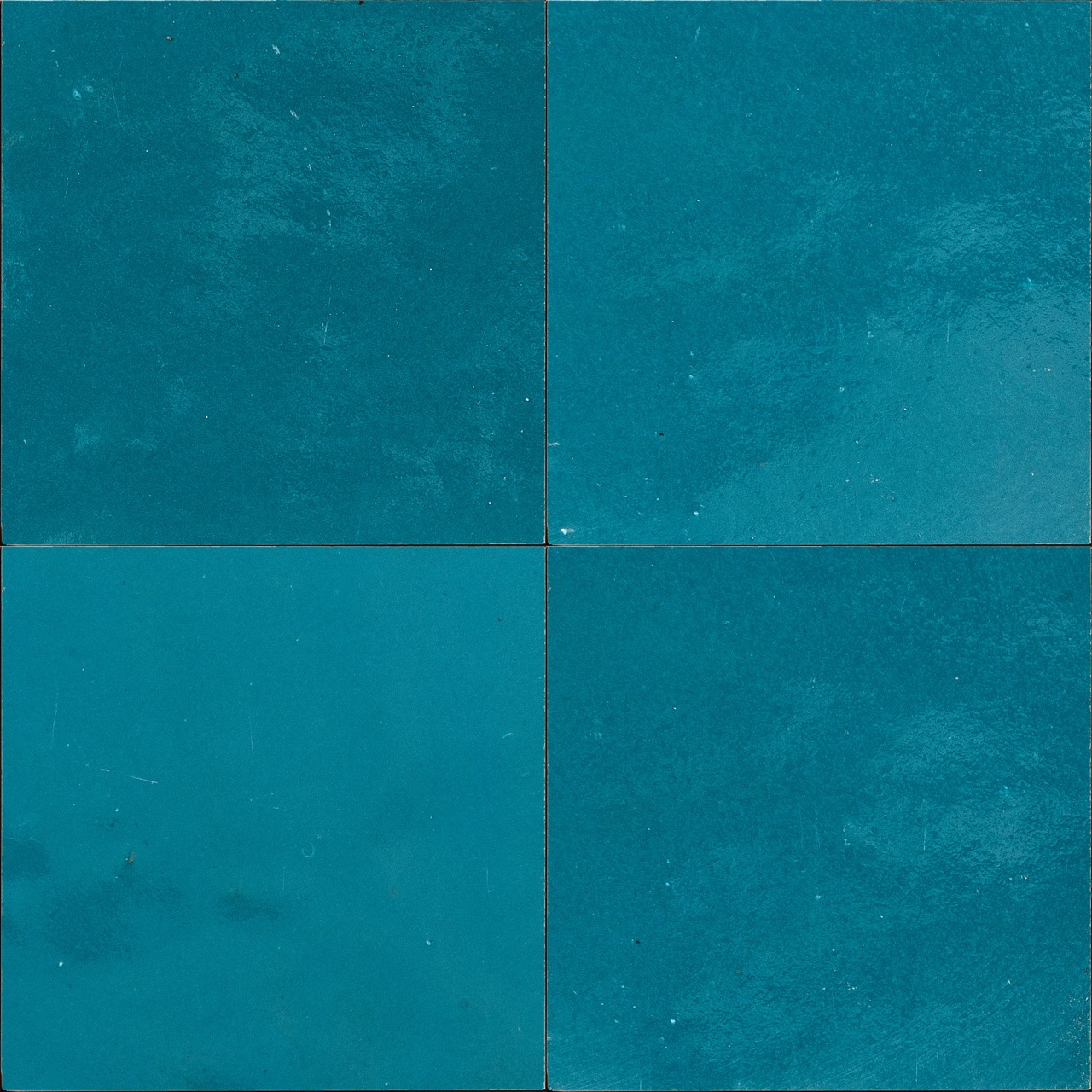 Bleu Turquoise — azulejo de zellige, RO'MA Nature