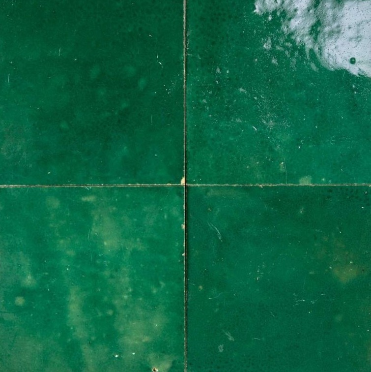 Emeraude — azulejo de zellige, Terre de Zellige