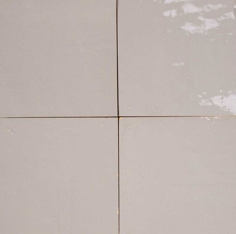 Gris Clair — azulejo de zellige, Terre de Zellige