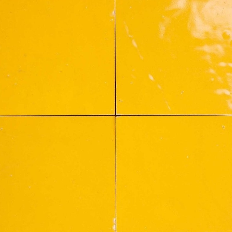 Pickles Jaune Mout — azulejo de zellige, Terre de Zellige