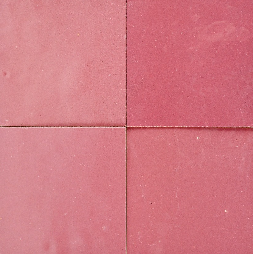 Vieux Rose — azulejo de zellige, Terre de Zellige